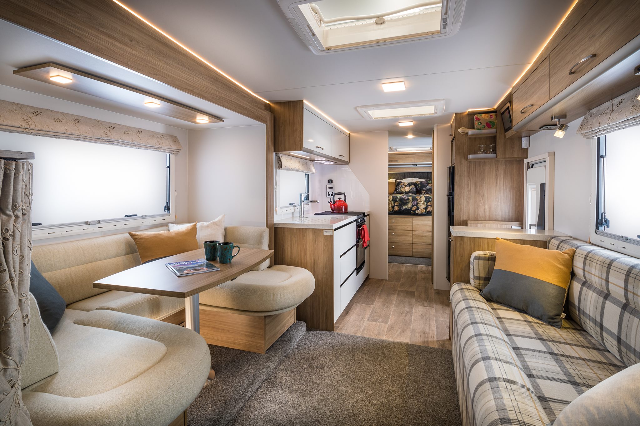 Motorhome interior
